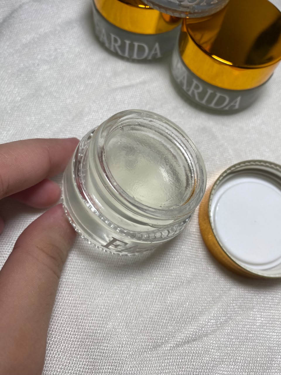 Eyebrow wax